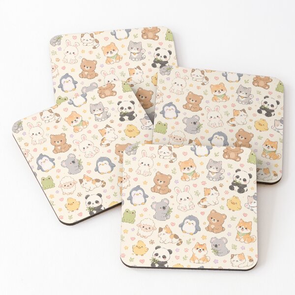 Item preview, Kawaii Animals designed and sold by QuixoticDigital.