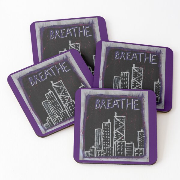 Item preview, Breathe - Mindfulness-focused illustration designed and sold by Graffystyle.