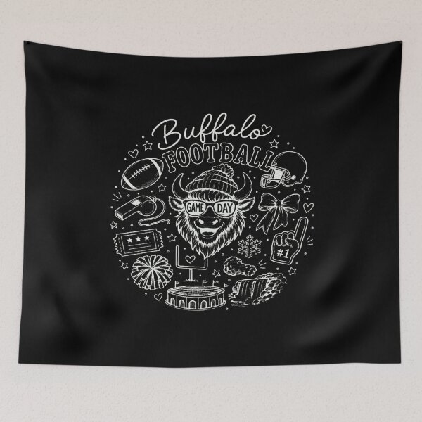 Item preview, Buffalo Football Game Day Mascot Vintage designed and sold by VirginiaM68938.
