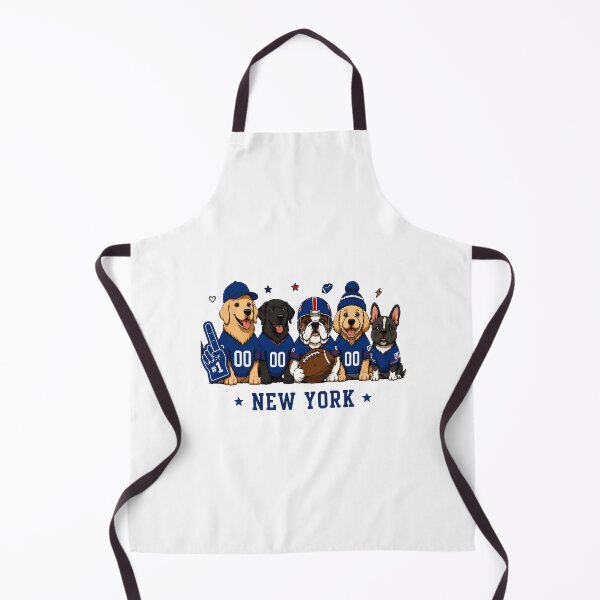 Item preview, Cute Dogs Football New York Fan designed and sold by Ifeanyichukw.