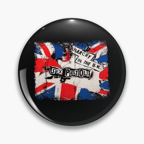 Item preview, Union Jack Safety Pins Distressed UK Flag designed and sold by Ric070.