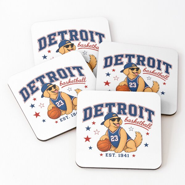 Item preview, Detroit Dog Basketball Retro Vibes designed and sold by KyonnaMakle.