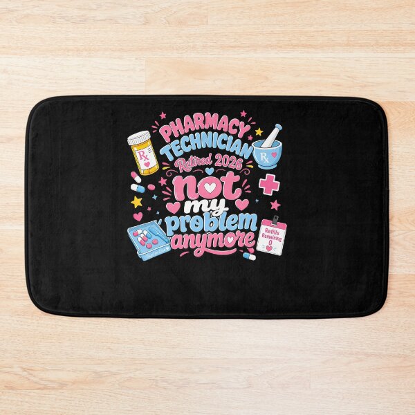 Item preview, Retirement 2026 Funny Saying Retired Pharmacy Technician designed and sold by Krwasatoune.