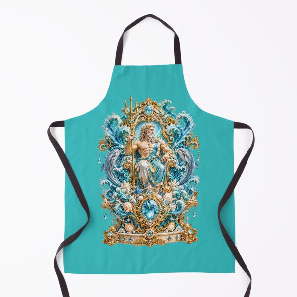 Item preview, Poseidon Trophy — Aquamarine Ocean God designed and sold by sunbowjp stadio.