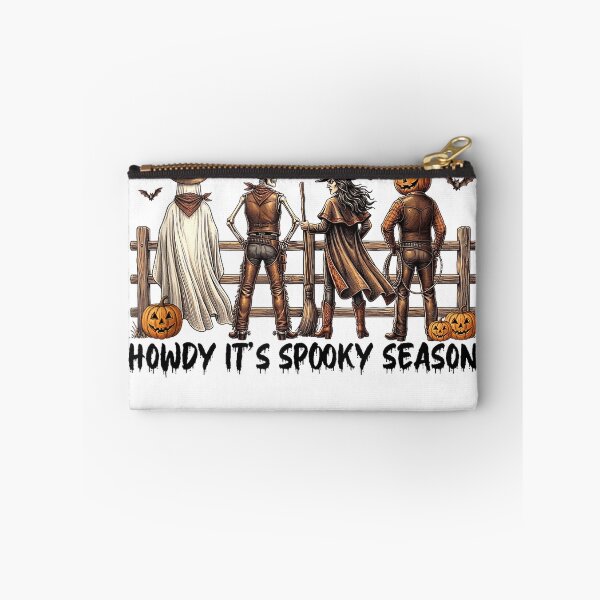 Item preview, Howdy Its Spooky Season Funny Boo Skeleton Cowboy Halloween Tank Top designed and sold by Badriiiii.