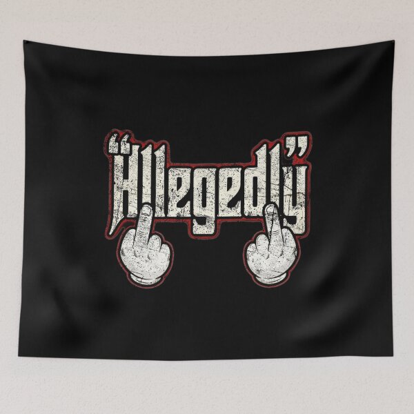 Item preview, Allegedly Funny Middle Finger Cartoon Hands Distressed designed and sold by SEINENGAPPI19.