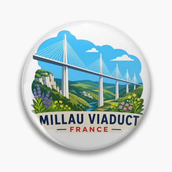 Item preview, Millau Viaduct, France - Modern Engineering designed and sold by Myra365Art.