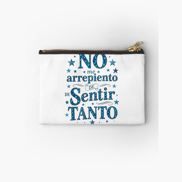 Item preview, No Me Arrepiento De Sentir Tanto Spanish Quote Graphic designed and sold by Denenberg Jardel.