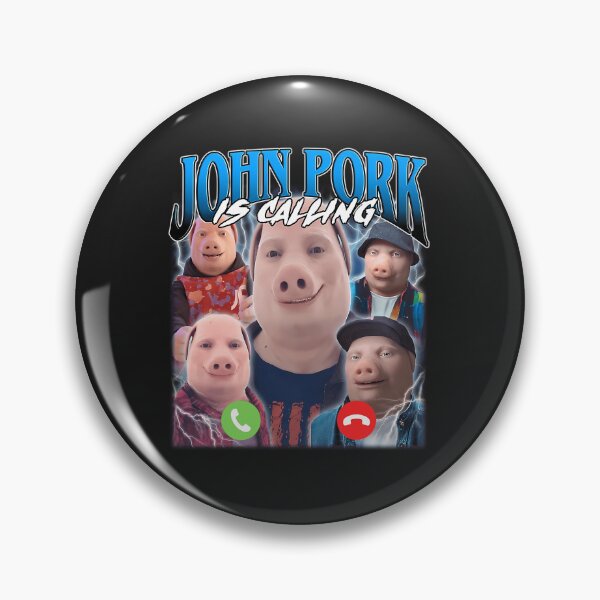 Item preview,  John Pork  Retro  designed and sold by VictoriaCurry7.