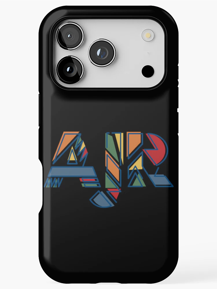 Thumbnail 1 of 4, iPhone Case, Geometric Block Pattern Lettering Abstract Typography designed and sold by Ric070.