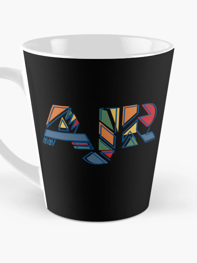 Thumbnail 3 of 4, Coffee Mug, Geometric Block Pattern Lettering Abstract Typography designed and sold by Ric070.