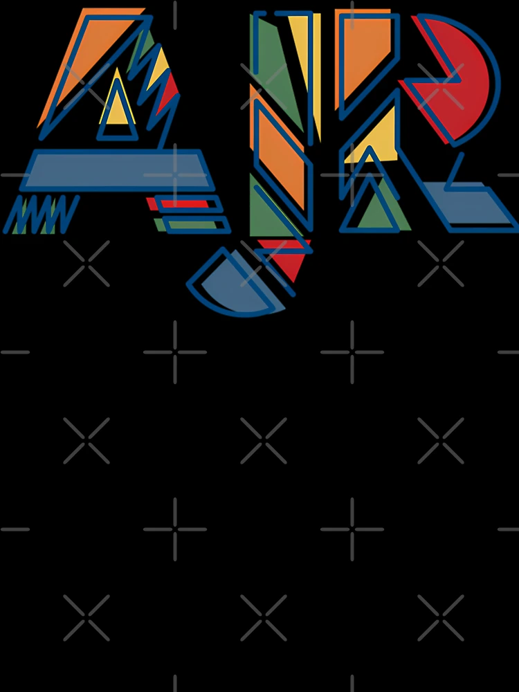 Thumbnail 7 of 7, Oversized T-Shirt, Geometric Block Pattern Lettering Abstract Typography designed and sold by Ric070.