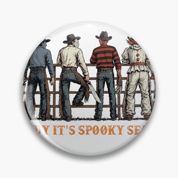 Item preview, Howdy It's Spooky Season Funny Halloween Design T-Shirt designed and sold by Magoya Store ⭐⭐⭐⭐⭐.