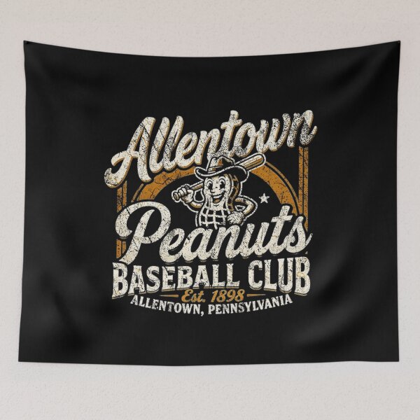 Item preview, Allentown Peanuts Baseball Club Vintage Peanut Mascot Pennsylvania designed and sold by SEINENGAPPI19.