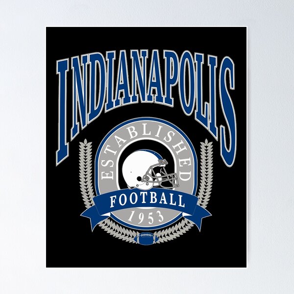 Item preview, Indy Football Established 1953 Vintage Crest designed and sold by TodyMeier.