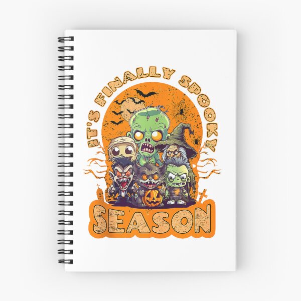 Item preview, It's Finally Spooky Season Halloween Monsters Squad Tank Top designed and sold by Badriiiii.