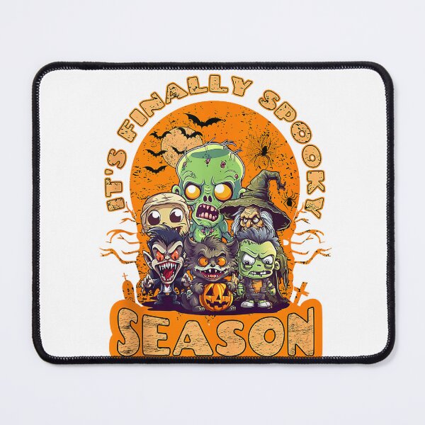 Item preview, It's Finally Spooky Season Halloween Monsters Squad Tank Top designed and sold by Badriiiii.
