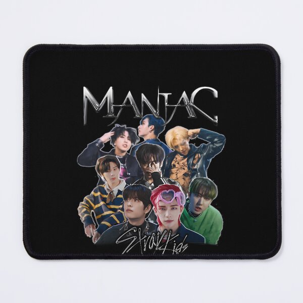 Item preview, Stray Kids Maniac Metallic Typography Group designed and sold by Cansow.