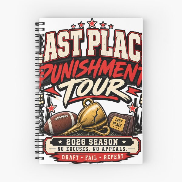 Item preview, Last Place Punishment Tour 2026 – Funny Fantasy Football Loser designed and sold by Grayson809.
