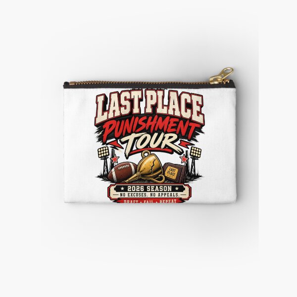 Item preview, Last Place Punishment Tour 2026 – Funny Fantasy Football Loser designed and sold by Grayson809.