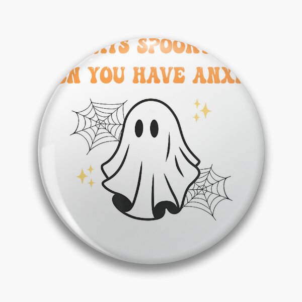 Item preview, It's Always Spooky Season When You Have Anxiety T-Shirt designed and sold by Magoya Store ⭐⭐⭐⭐⭐.
