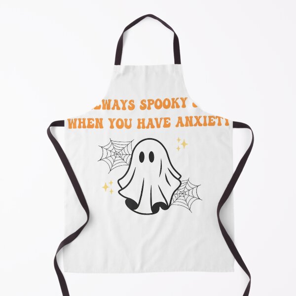Item preview, It's Always Spooky Season When You Have Anxiety T-Shirt designed and sold by Magoya Store ⭐⭐⭐⭐⭐.