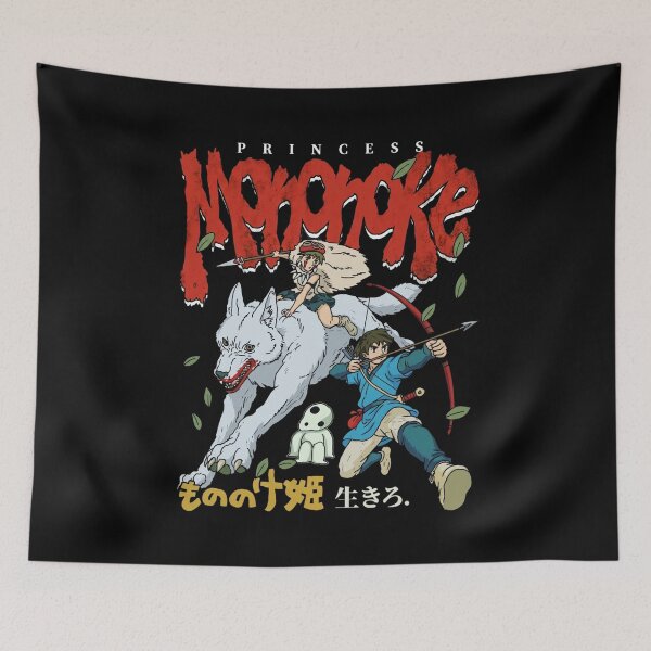 Item preview, Princess Mononoke Action designed and sold by katekrystal.