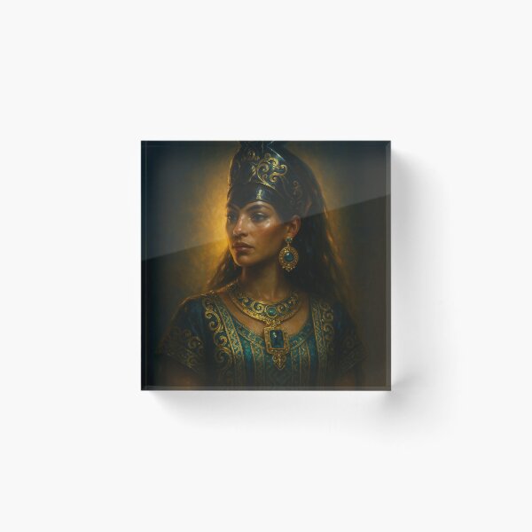 Item preview, Obsidian Sorceress — Dark Latina Witch Art designed and sold by PixelBrujeria.