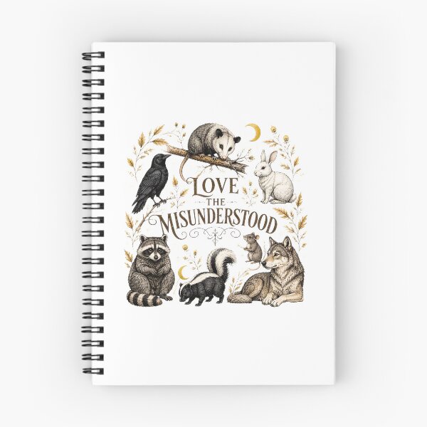 Item preview, Love The Misunderstood Animals - Wolf Possum Vulture designed and sold by PaletteArc.