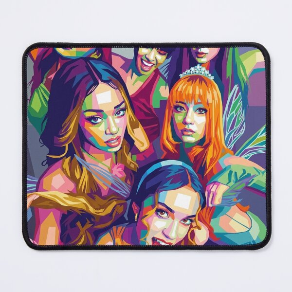 Item preview, Katseye Colorful Art designed and sold by SiksisArt.