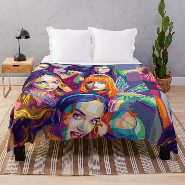 Item preview, Katseye Colorful Art designed and sold by SiksisArt.