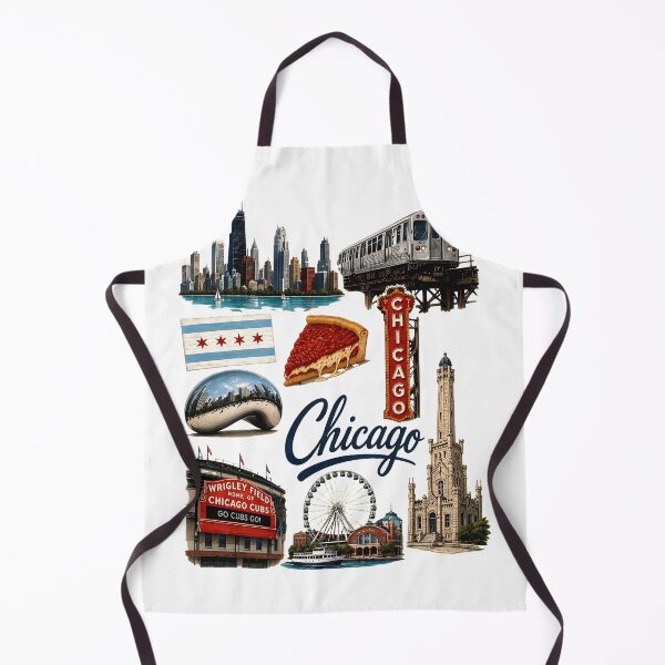Item preview, Chicago Vibes Collage Retro Travel City designed and sold by GaryGibbs36288.