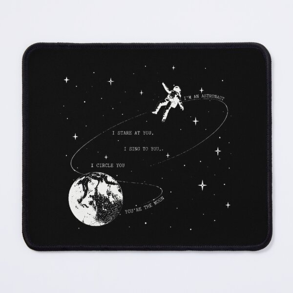 Item preview, Astronaut Moon Orbit Space Romantic designed and sold by Maeleah14.