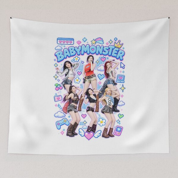 Item preview, BABYMONSTER Summer Festival Stage Performance Group designed and sold by Valereekmerch.