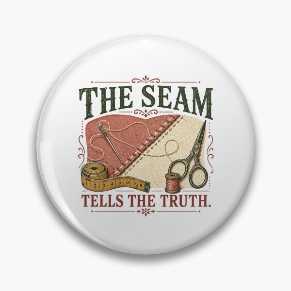 Item preview, The Seam Tells The Truth Vintage Sewing designed and sold by Colorful Designs.