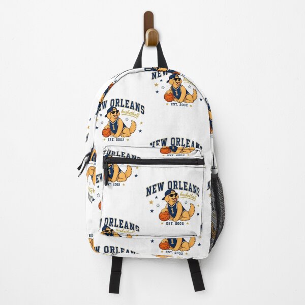 Item preview, New Orleans Basketball Dog Fan Cute Golden designed and sold by EvelettKus.
