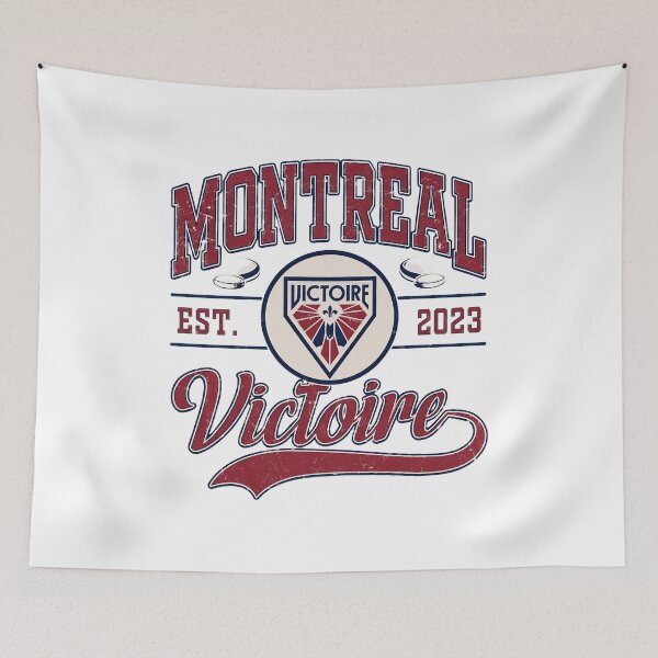 Item preview, Montreal Victoire Est 2023 Vintage College designed and sold by CoreyReid13194.