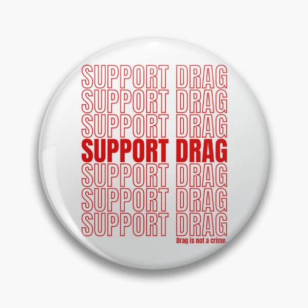 Item preview, Apoya a las drag queens. El drag no es un delito. designed and sold by vega-jumpz.