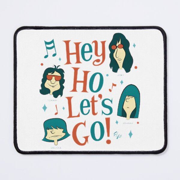 Item preview, Hey Ho Let'S Go Ramones Inspired Punk Rock Music Graphic | Perfect Gift For You And Friends designed and sold by amandamarquesbr.