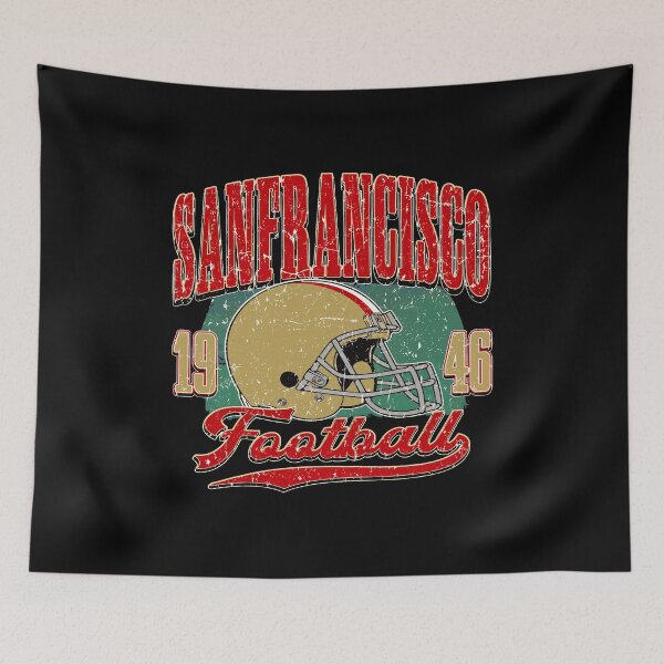 Item preview, San Francisco Football Vintage Retro Helmet designed and sold by paysenga.