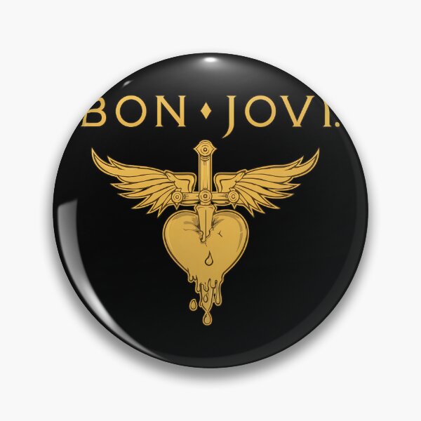 Item preview, BONS JOVIS Dripping Heart Rock Band designed and sold by ArtbyCarpenterS.