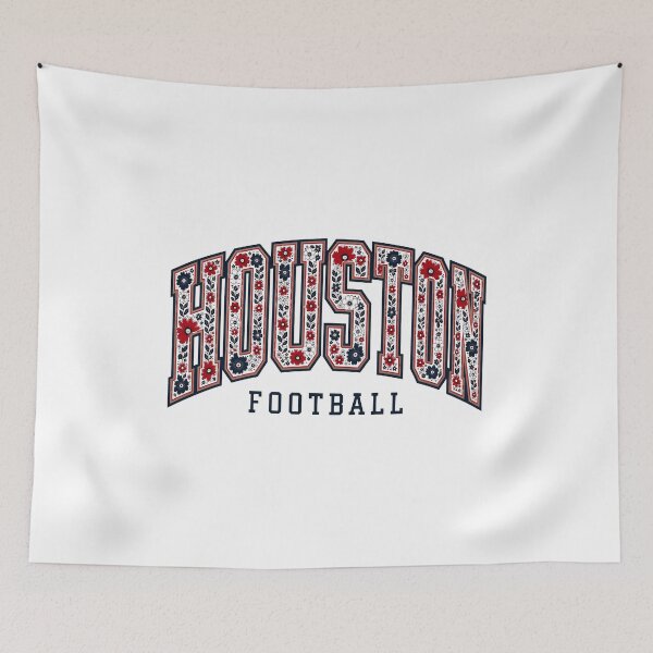 Item preview, Houston Football Floral Vintage Varsity designed and sold by GaryGibbs36288.