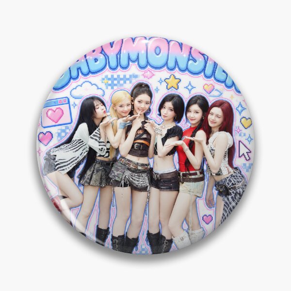 Item preview, BABYMONSTER Live Stage Concert Group Art designed and sold by Valereekmerch.