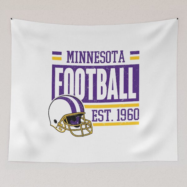 Item preview, Minnesota Football Vintage Helmet designed and sold by CaleiAttwe.