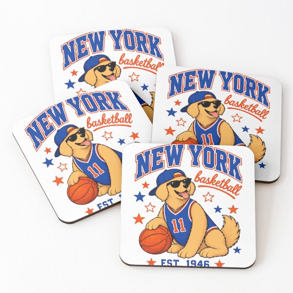 Item preview, New York Dog Basketball Retro Fan Gift designed and sold by EvelettKus.