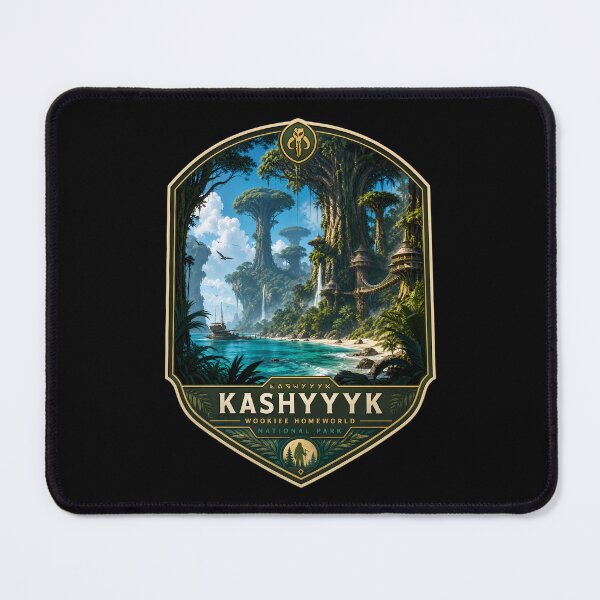 Item preview, Kashyyyk - National Park Nature Landscape designed and sold by FrontierCosmic.