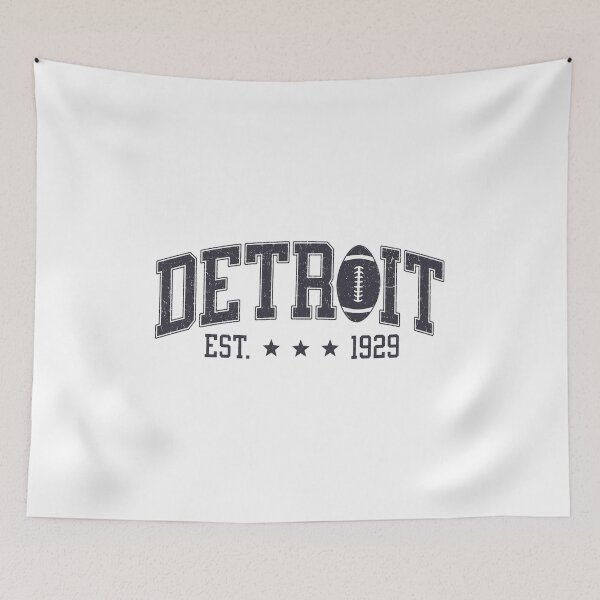 Item preview, Detroit Est 1929 Football Vintage Sport Sweatshirt designed and sold by SamuelRow44384.