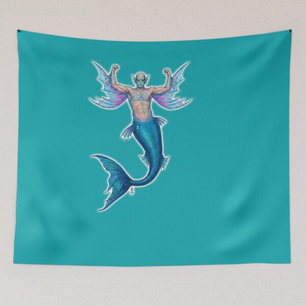 Item preview, Merman Colorful designed and sold by AbbottDesigns.