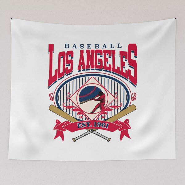 Item preview, Retro Baseball Los Angeles Style designed and sold by JenniferM94581.