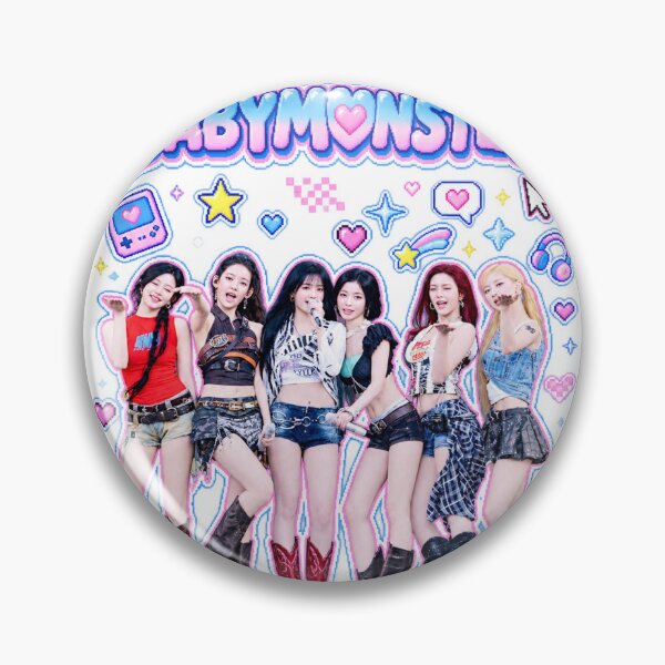 Item preview, BABYMONSTER Y2K Denim Festival Outfit Collection designed and sold by Valereekmerch.